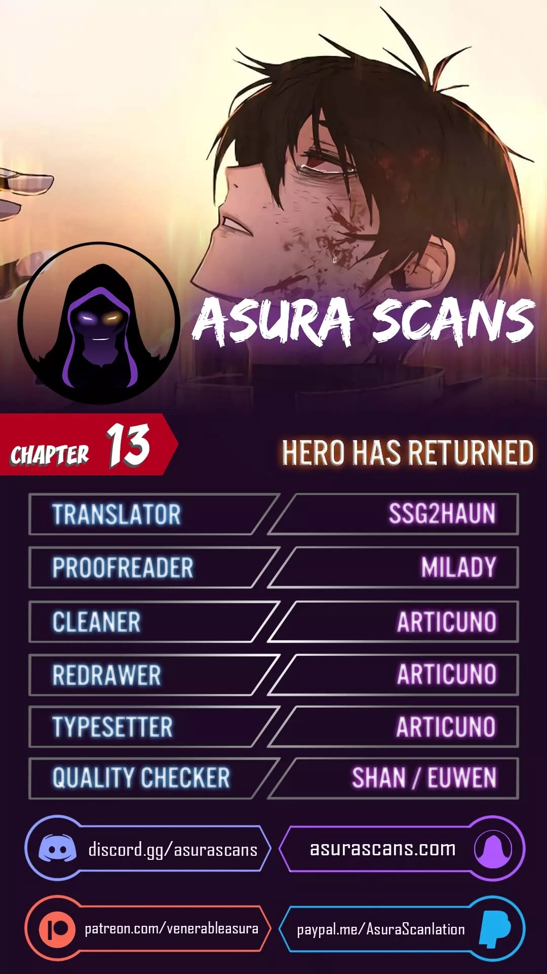 Read Hero Has Returned Chapter 13 Online