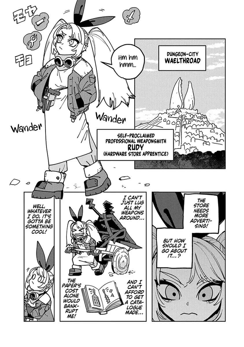 Read Bouken ni wa, Buki ga Hitsuyou da! Kodawari Rudy no Kajiyagurashi Chapter 5.5 Online