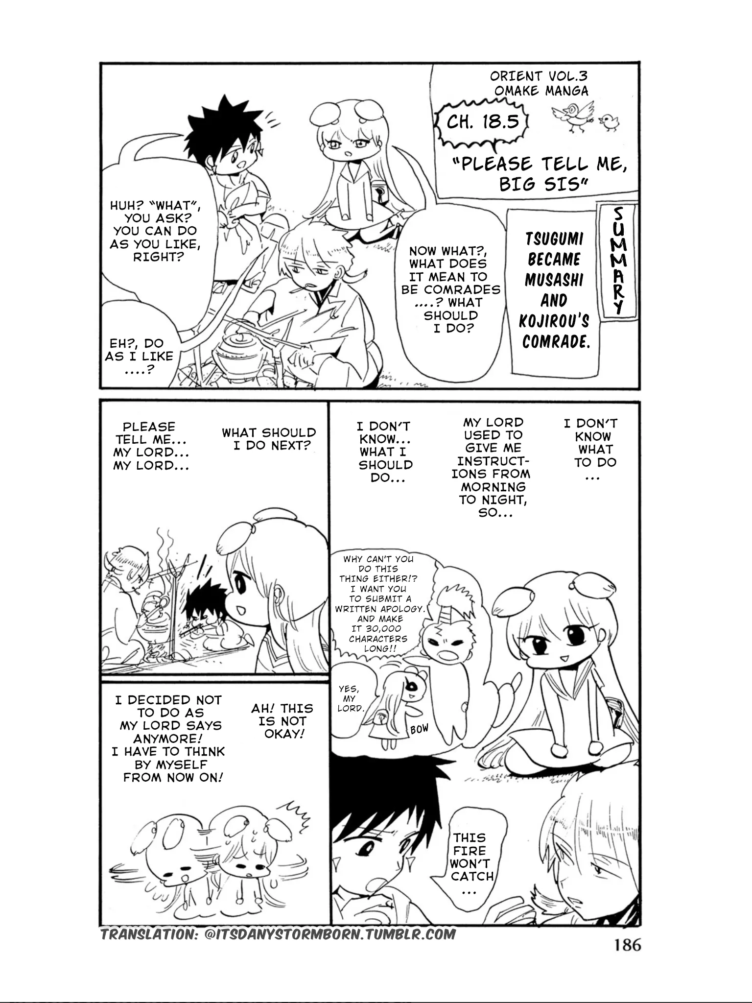 Read Orient Chapter 18.5 - Please tell me, Big sis Online