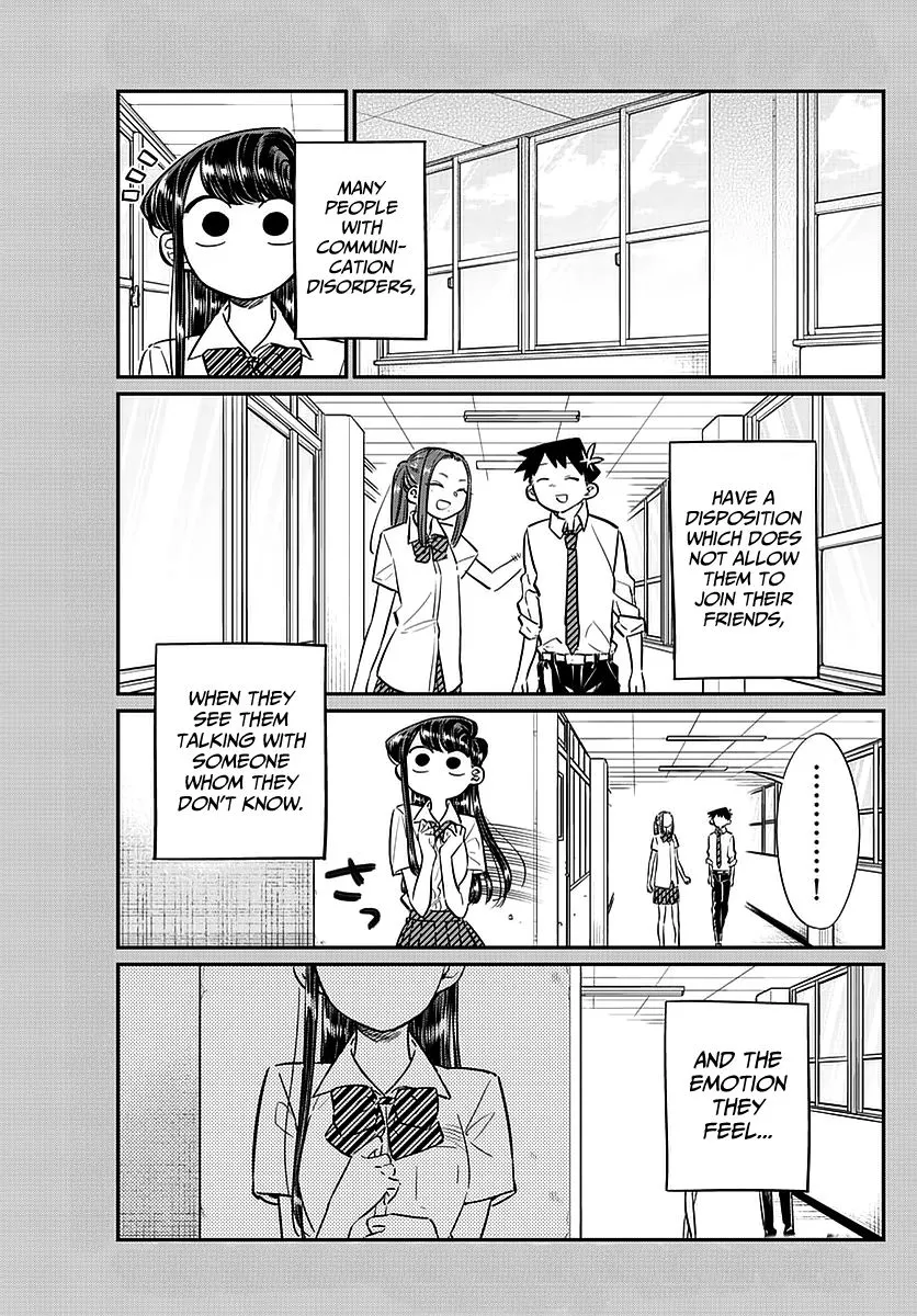 Read Komi-san wa Komyushou Desu Chapter 58 - A bit of an unpleasant feeling Online