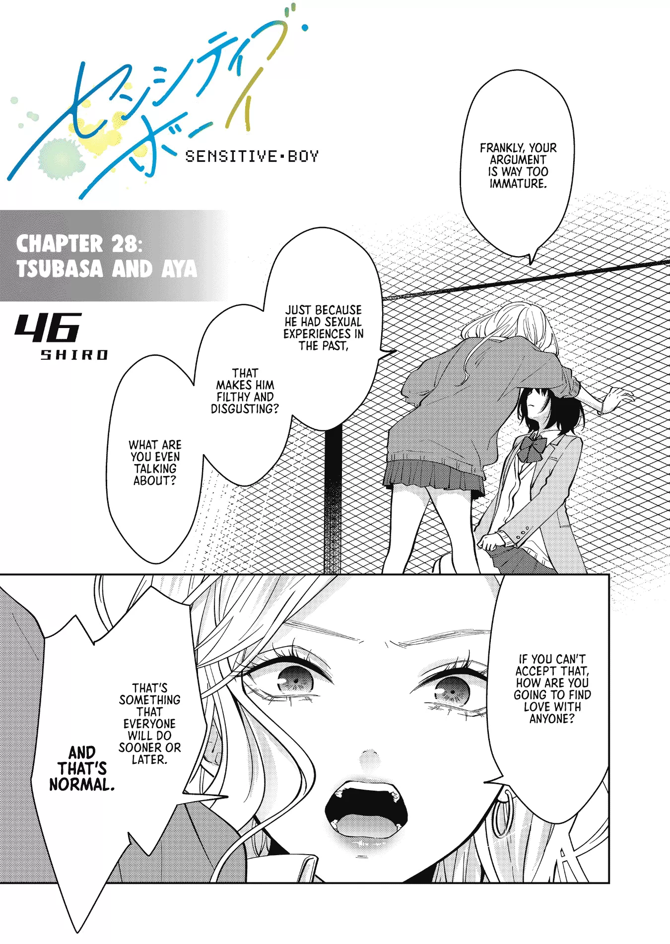 Read Sensitive Boy Chapter 28 - Tsubasa and Aya Online