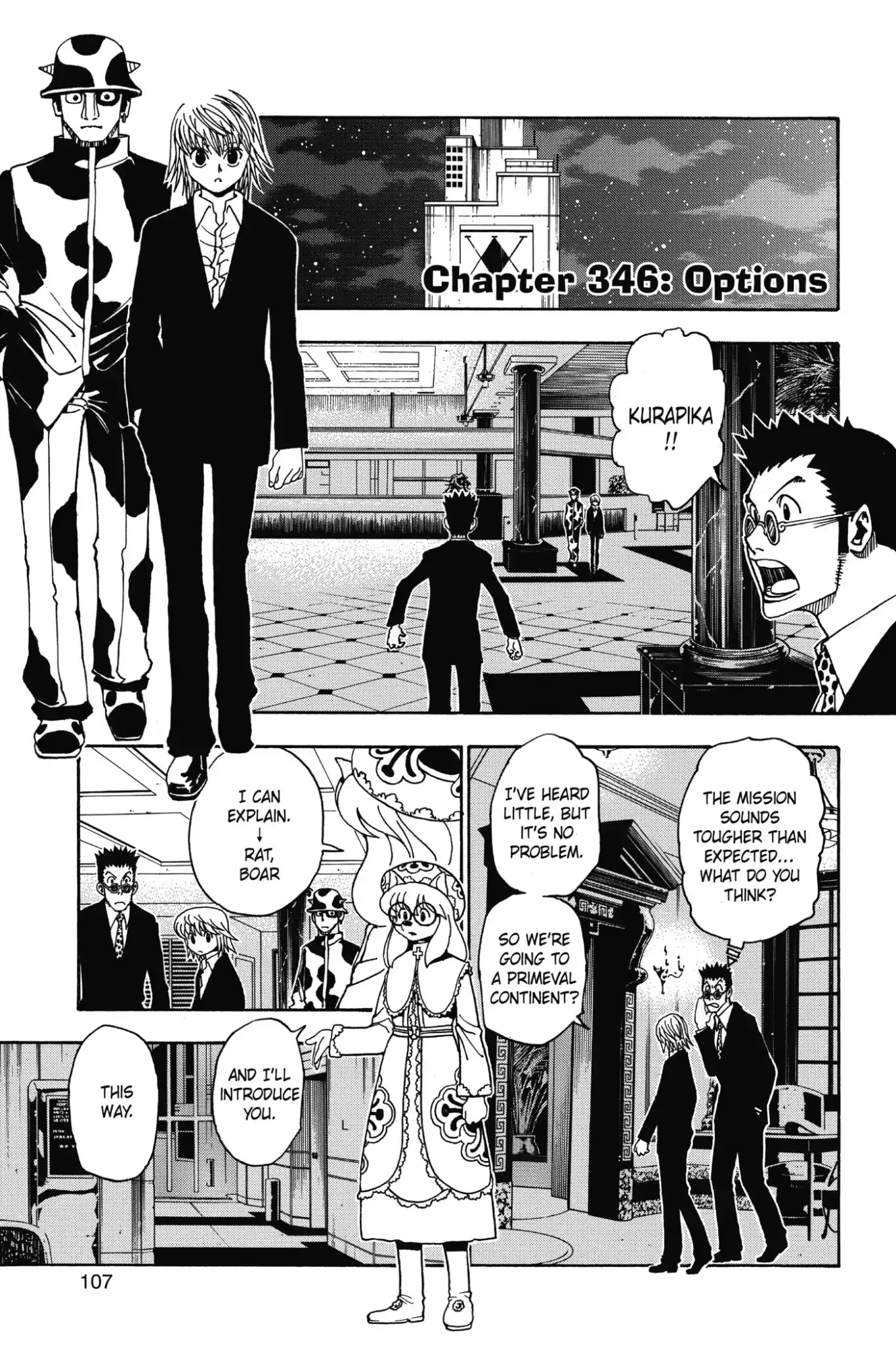 Read Hunter X Hunter Chapter 346 - Options Online