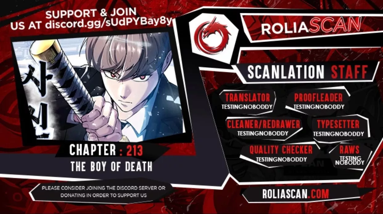 Read The Boy of Death Chapter 213 Online