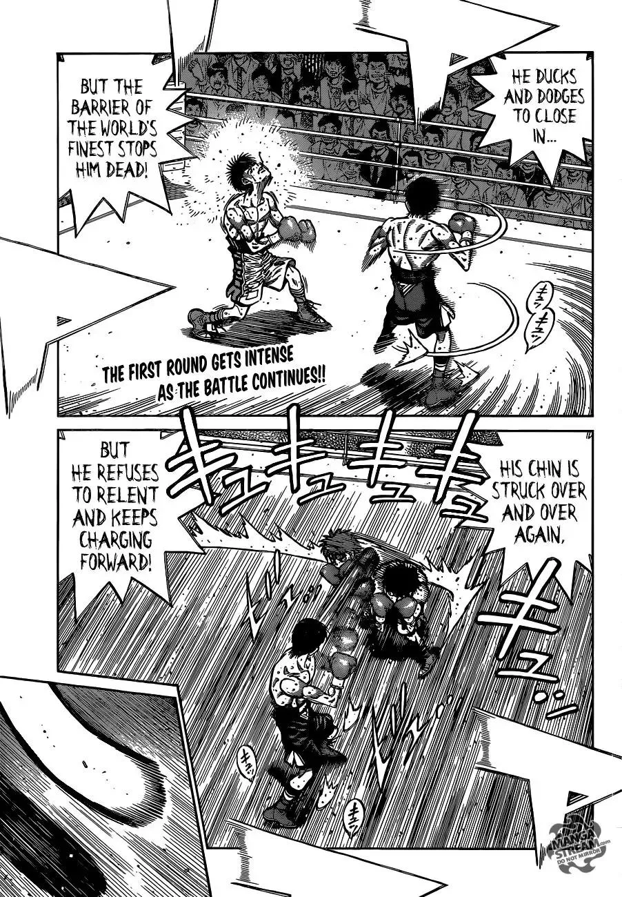 Read Hajime no Ippo Chapter 1039 - Dodge, Duck, and Dive in Online