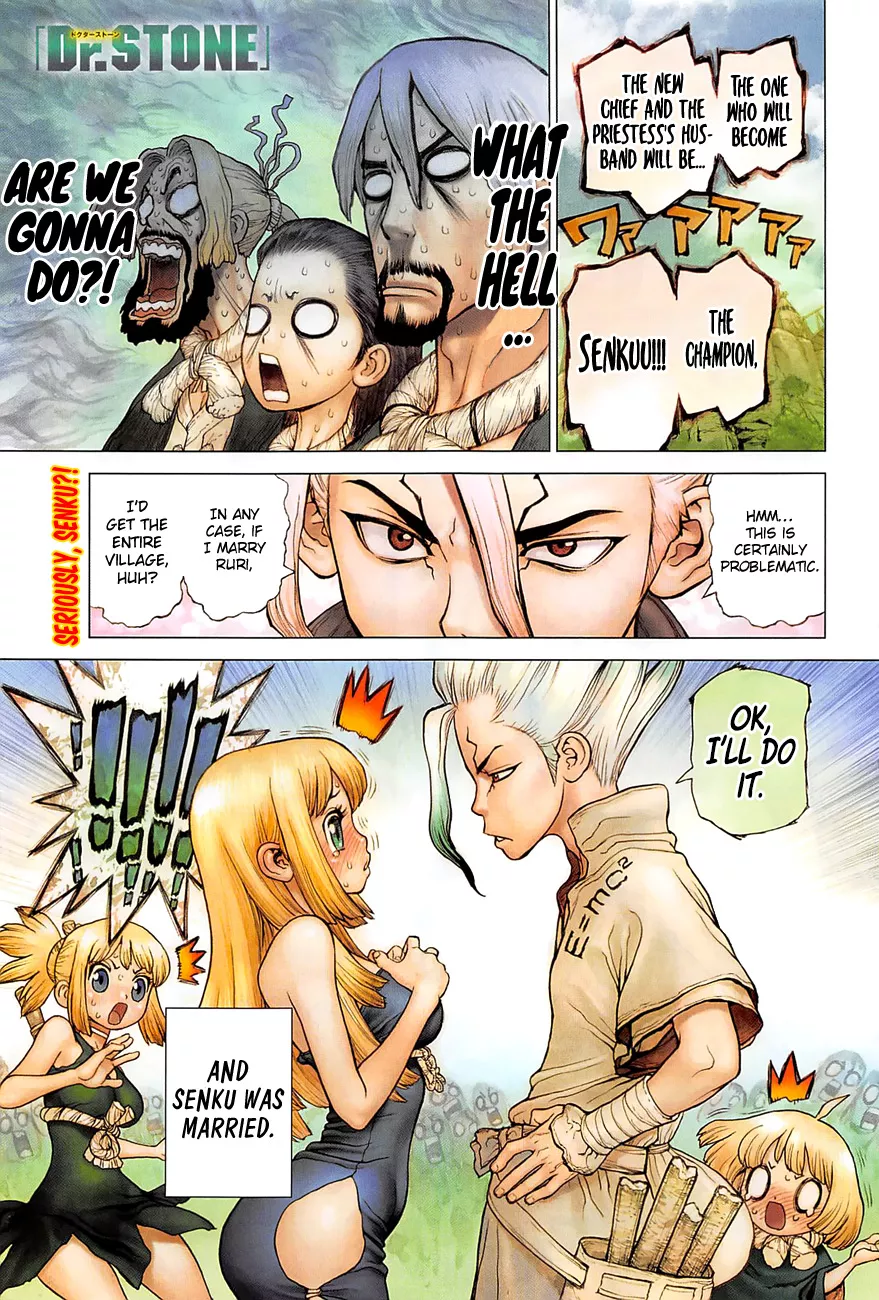 Read Dr. Stone Chapter 40 - 2 Million Years of Crystallization Online