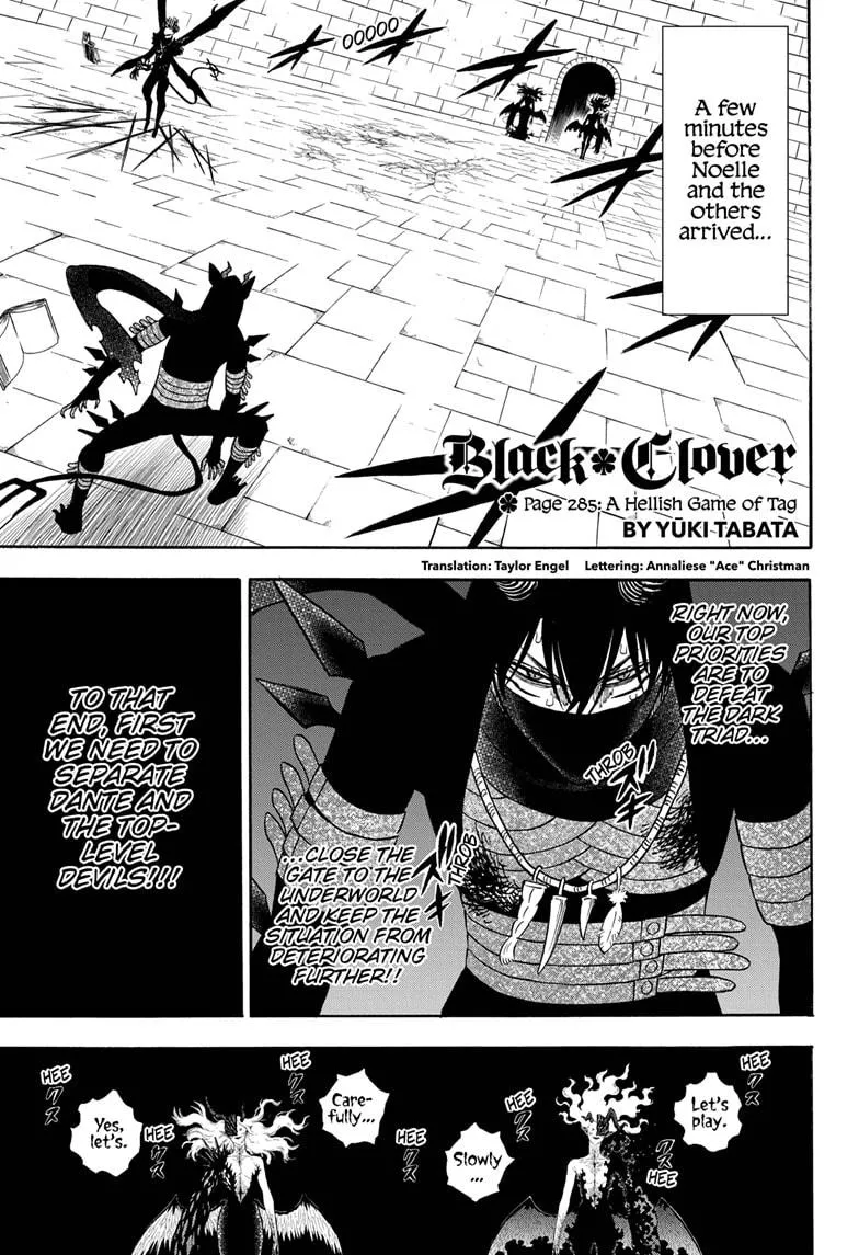 Read Black Clover Chapter 285 Online