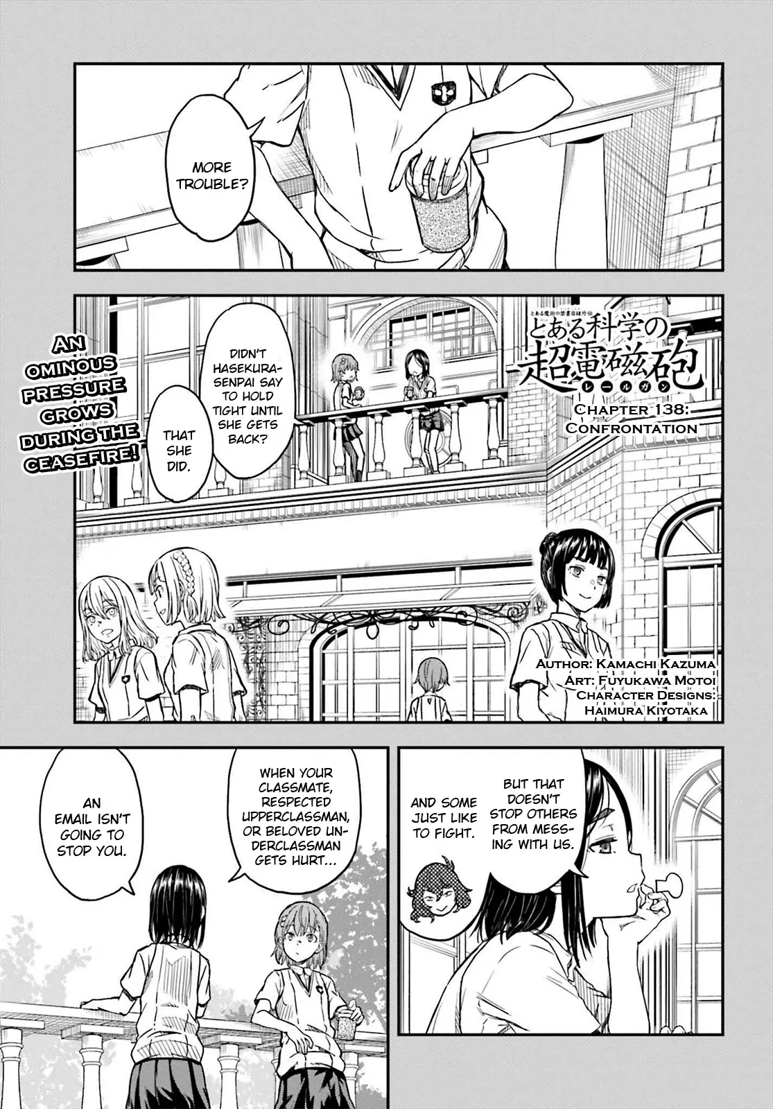 Read To Aru Kagaku no Railgun Chapter 138 - Confrontation Online