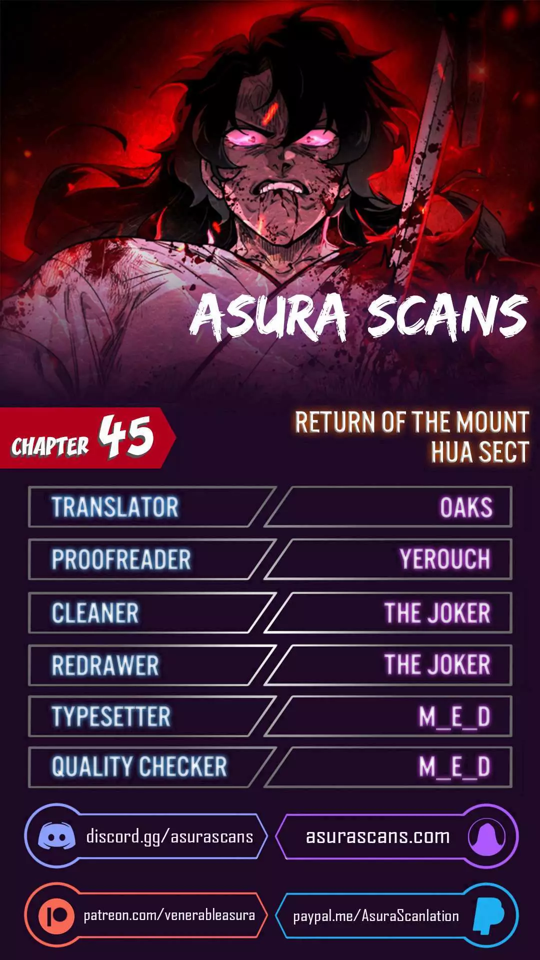 Read Return Of The Mount Hua Sect Chapter 45 Online