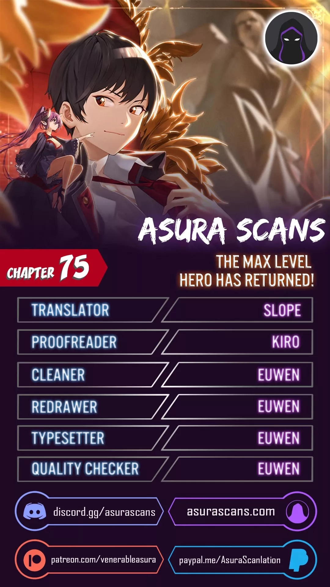 Read The Max Level Hero Has Returned! Chapter 75 Online