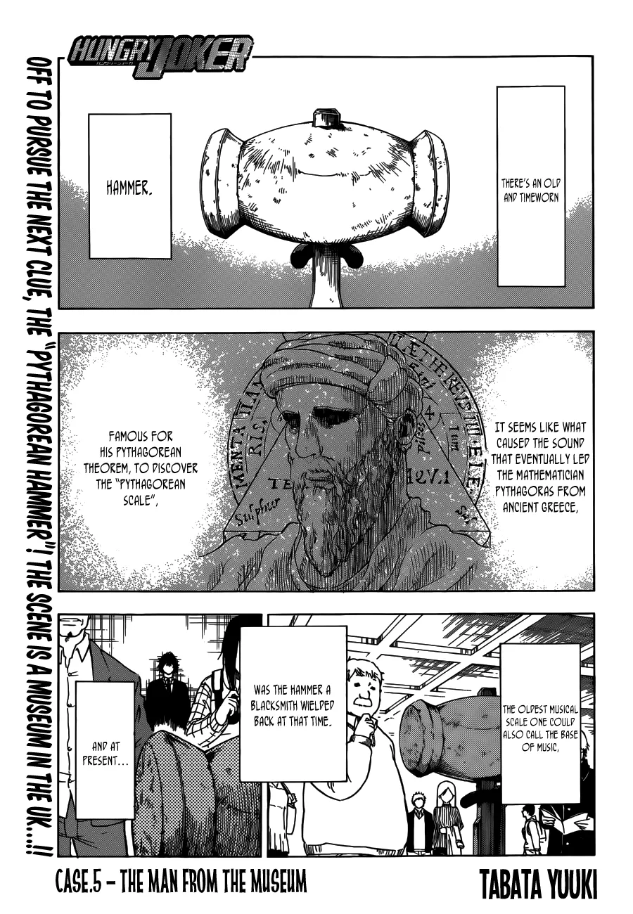 Read Hungry Joker Chapter 5 - The Man From The Museum Online