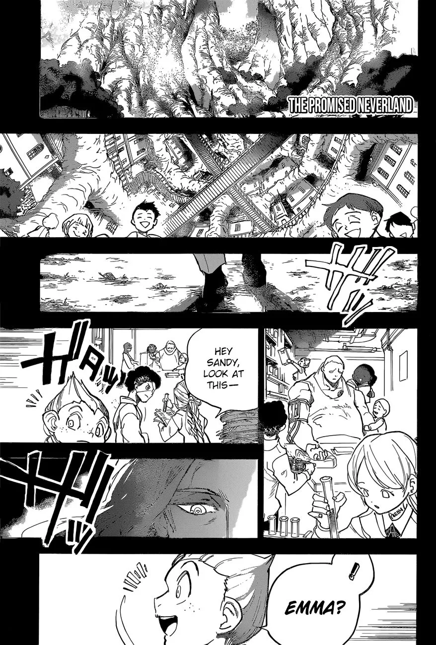 Read Yakusoku no Neverland Chapter 161 - Never Be Alone Online