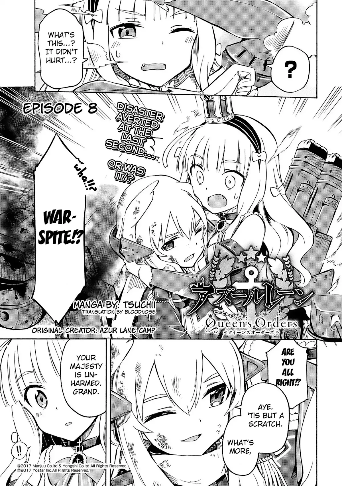 Read Azur Lane: Queen’s Orders Chapter 8 Online