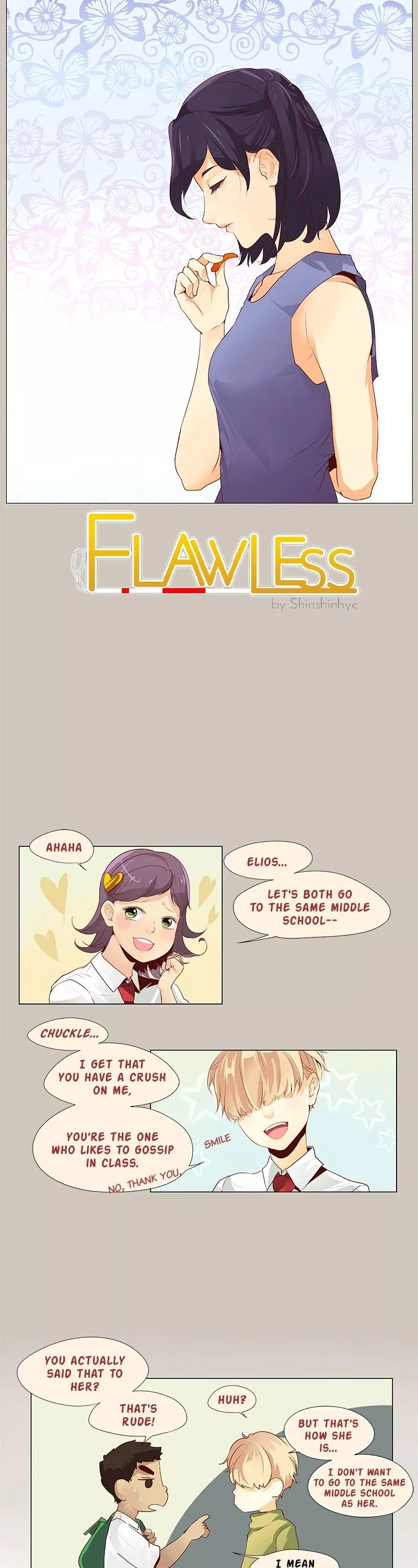 Read Flawless Chapter 34 - Ep. 34 - You Did Not See Me Blush Online