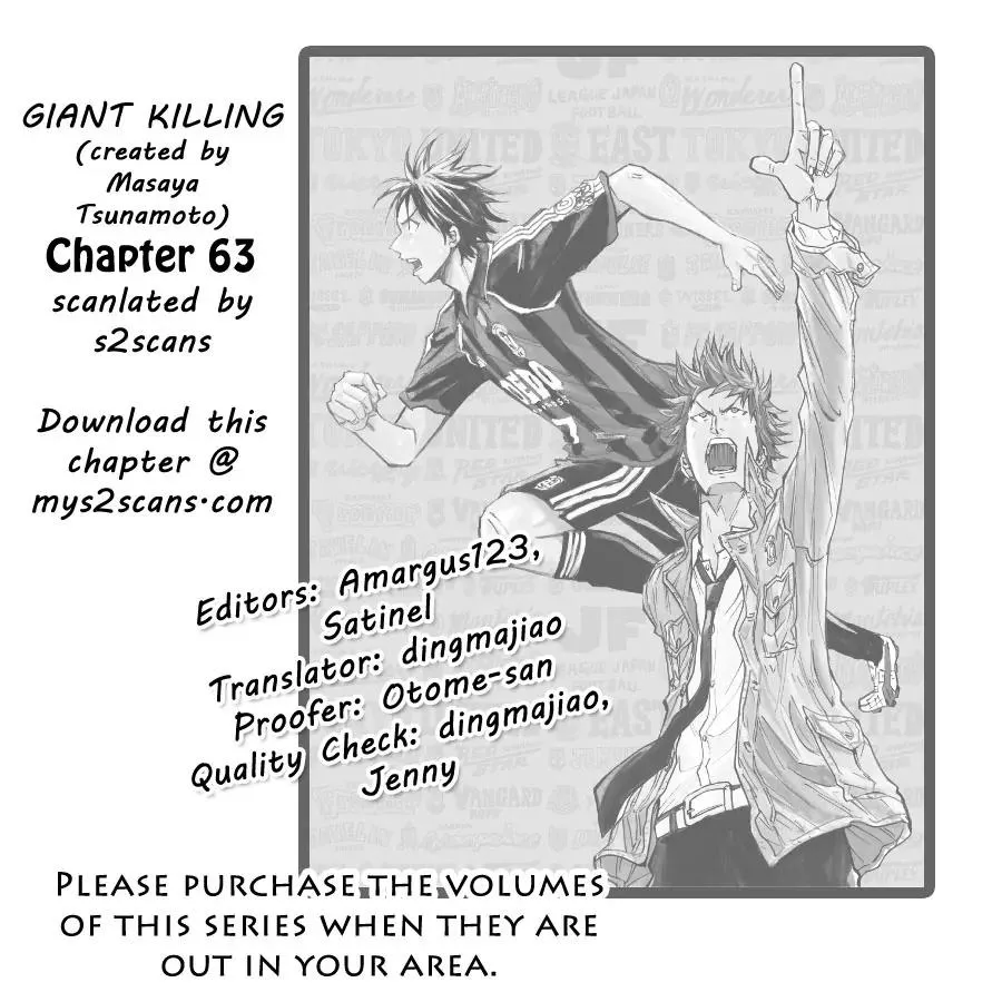 Read Giant Killing Chapter 63 Online