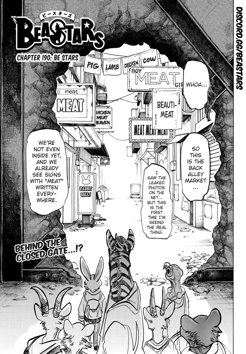 Read Beastars Chapter 190 - Be Stars Online