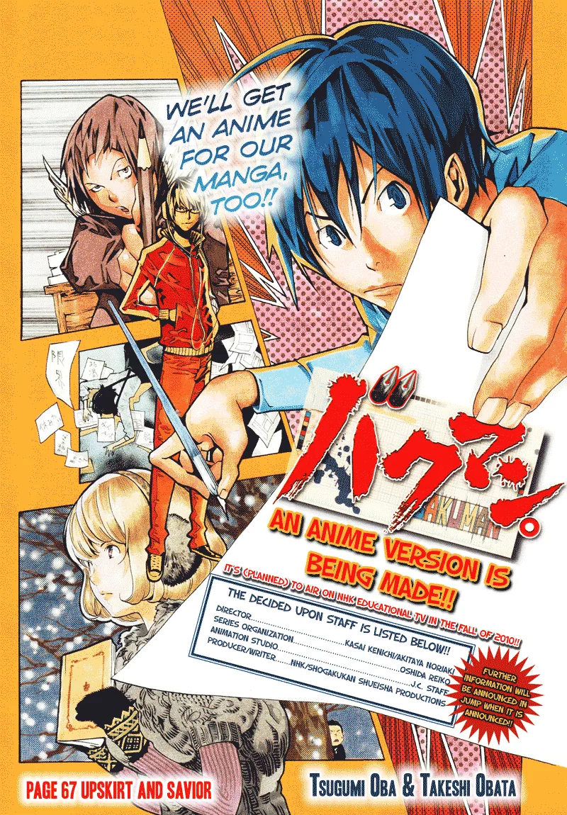 Read Bakuman Chapter 67 - Panchira and The Savior Online