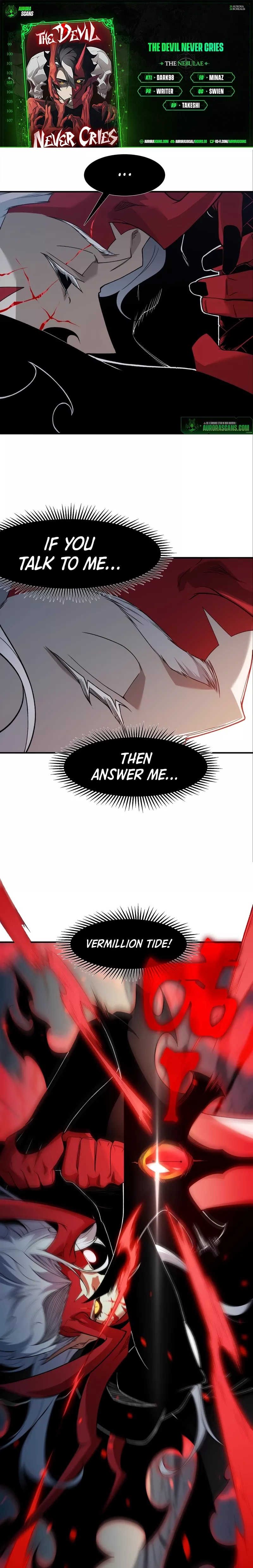 Read The Devil Never Cries Chapter 103 Online