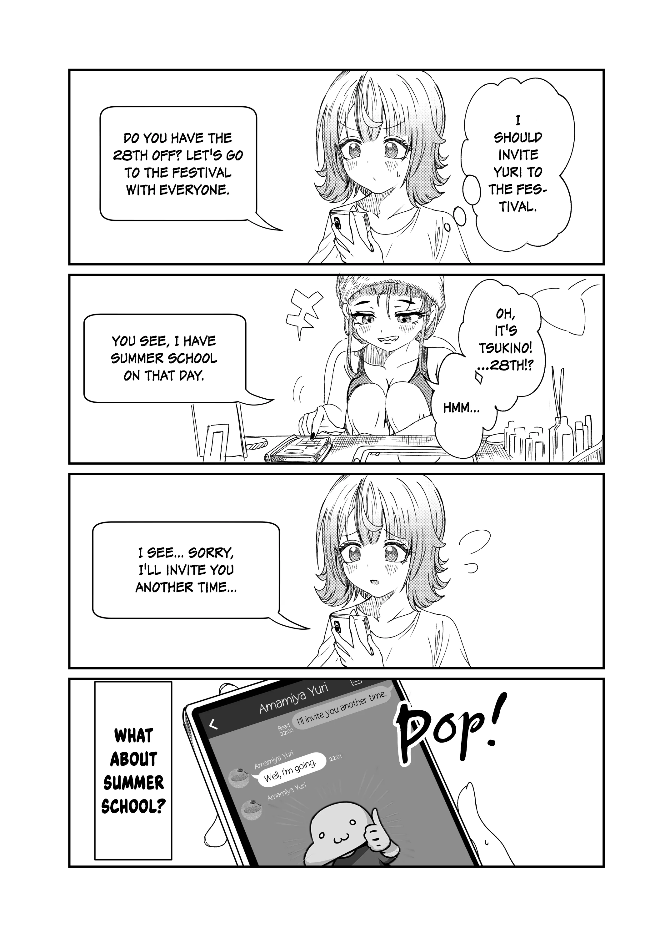 Read Kimi wa Yakamashi Tojite yo Kuchi wo! Chapter 23.5 Online