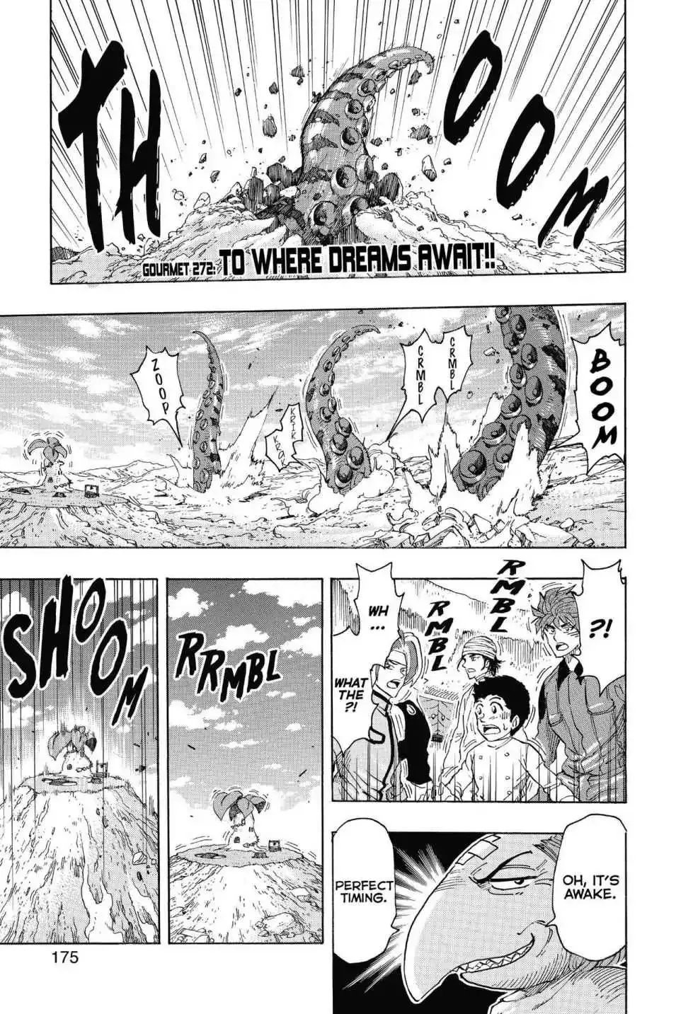 Read Toriko Chapter 272 - Vol.30 Gourmet 272: To Where Dream Awaits!! Online