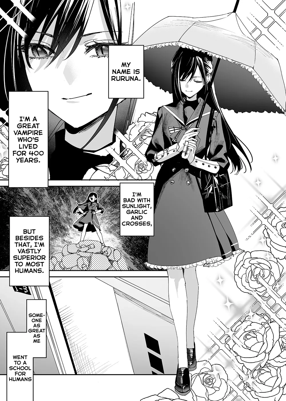 Read Girls × Vampire Chapter 3 - Ruruna-sama Pushes Her Luck Online