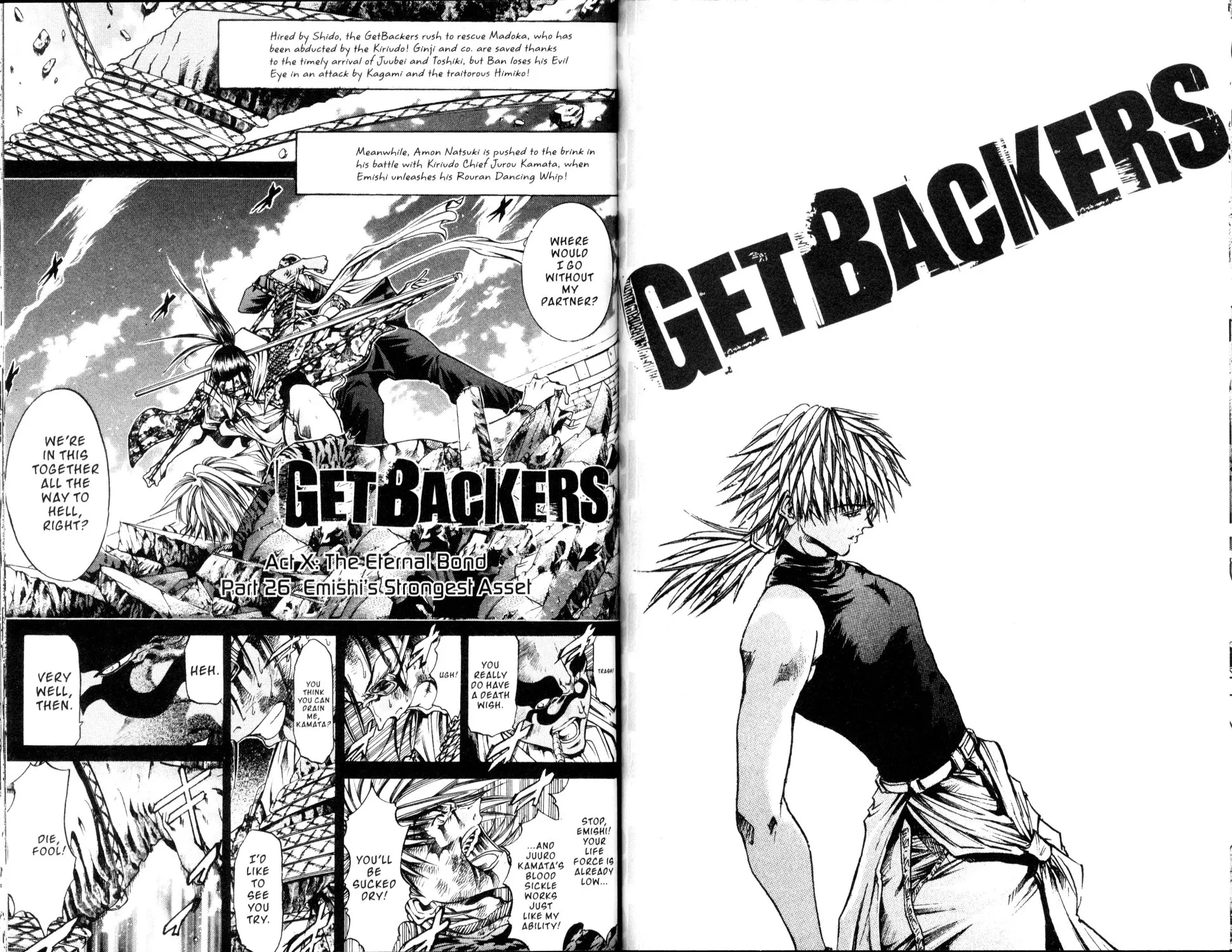 Read Get Backers Chapter 187 - Act X: The Eternal Bond (26): Emishi's Strongest Asset Online