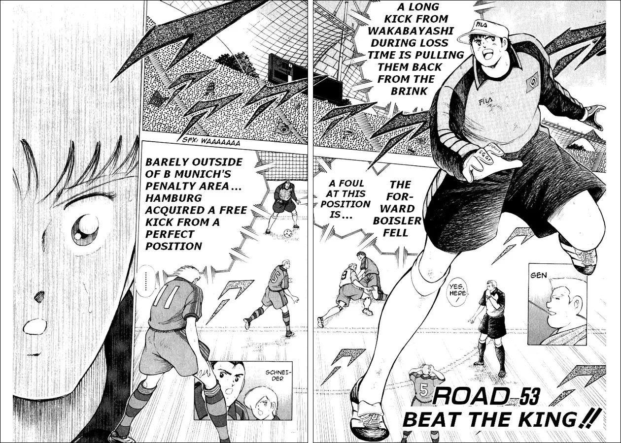 Read Captain Tsubasa Road to 2002 Chapter 53 - Beat the King!! Online