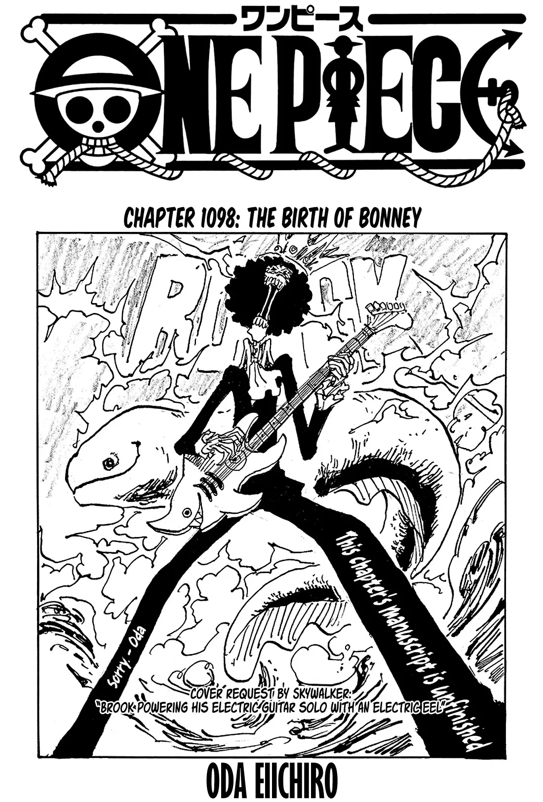 Read One Piece Chapter 1098 - The Birth of Bonney Online