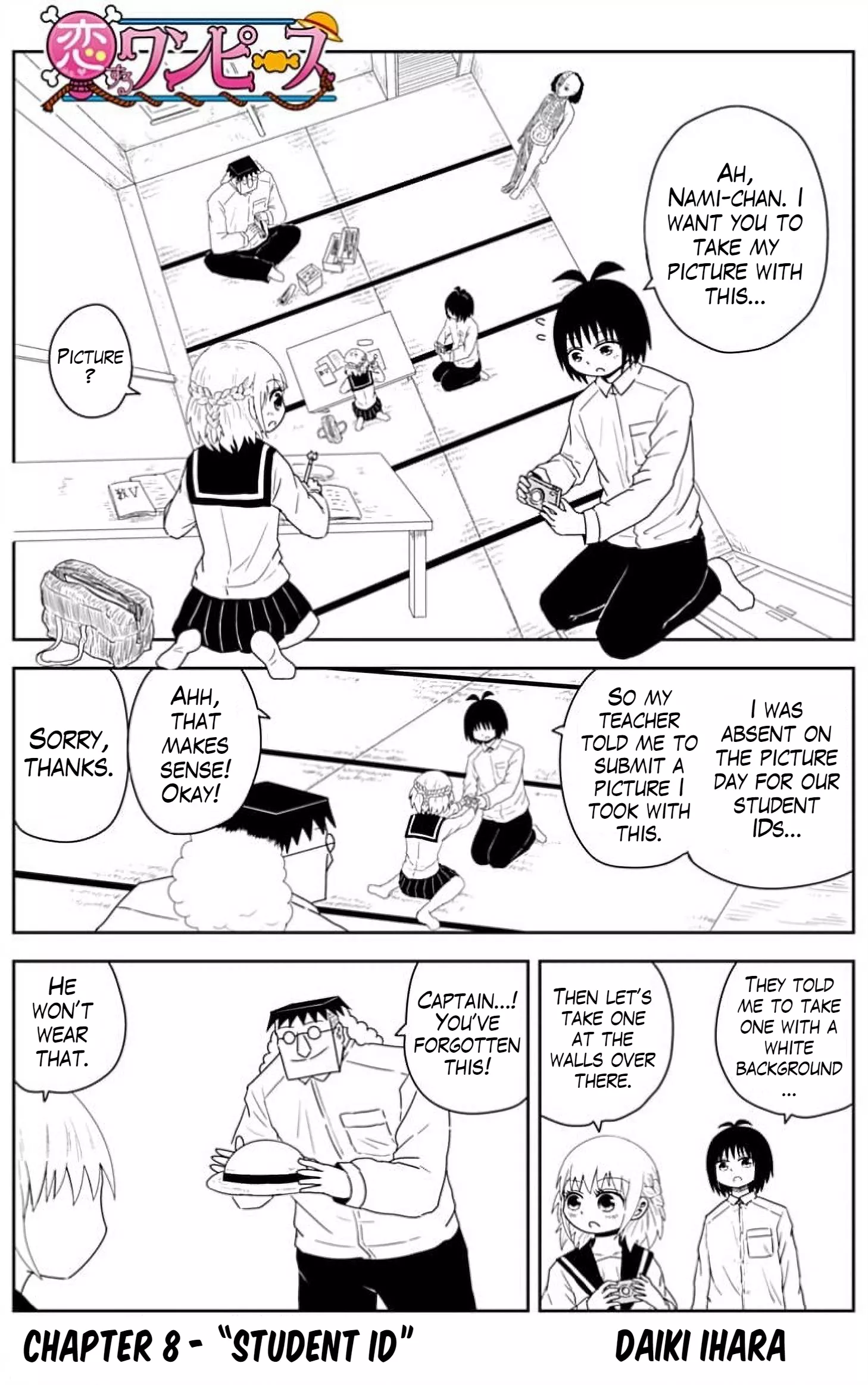 Read One Piece in Love Chapter 8 - Student ID Online