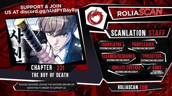 Read The Boy of Death Chapter 221 Online