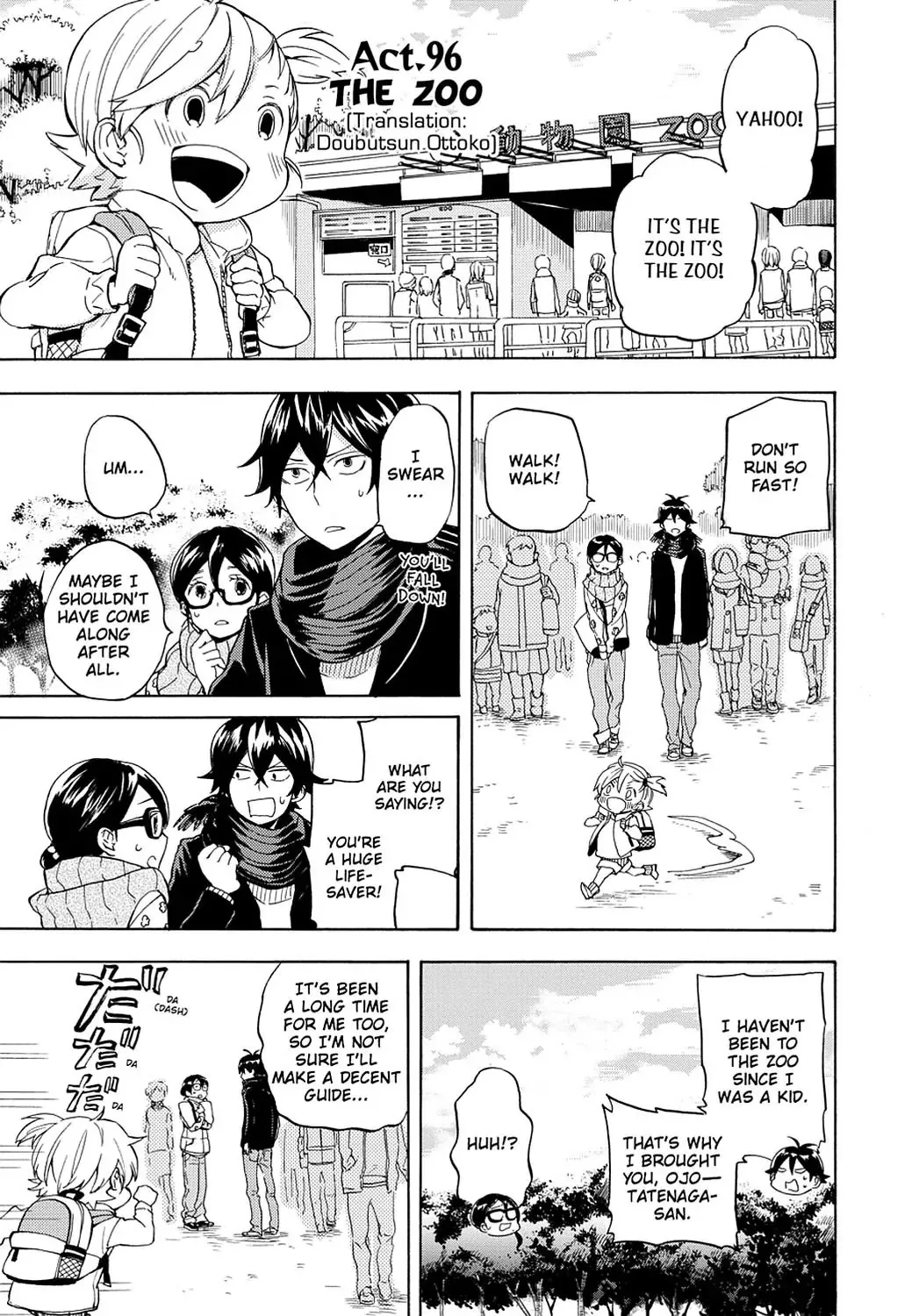 Read Barakamon Chapter 96 - Doubutsun Ottoko/The Zoo Online