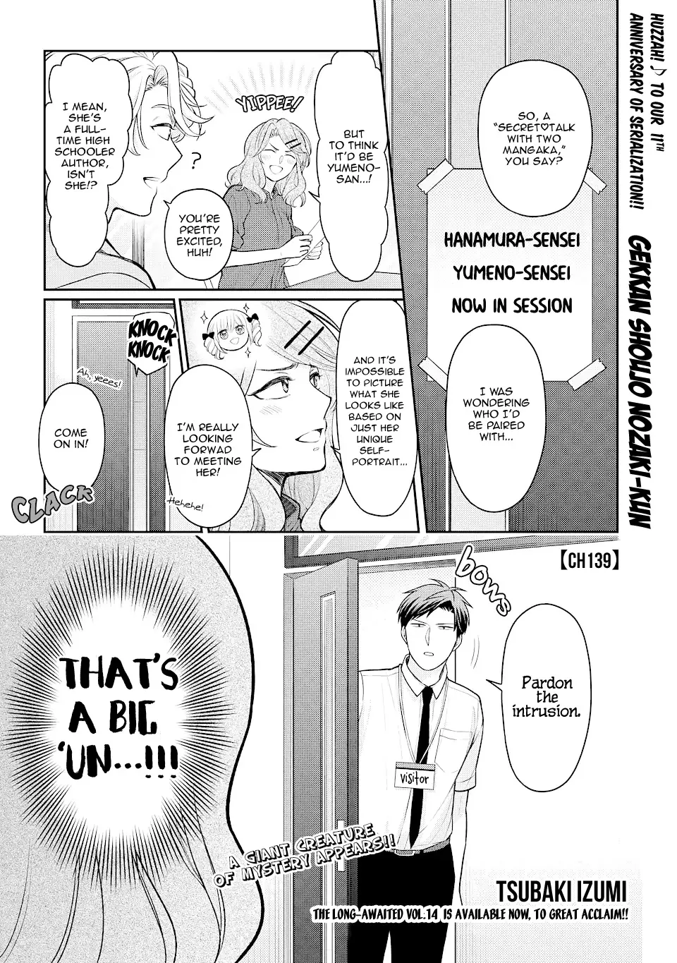 Read Gekkan Shoujo Nozaki-kun Chapter 139 Online