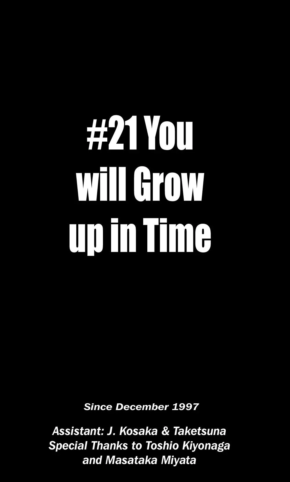 Read I’ll Chapter 21 - You will Grow Up in Time Online