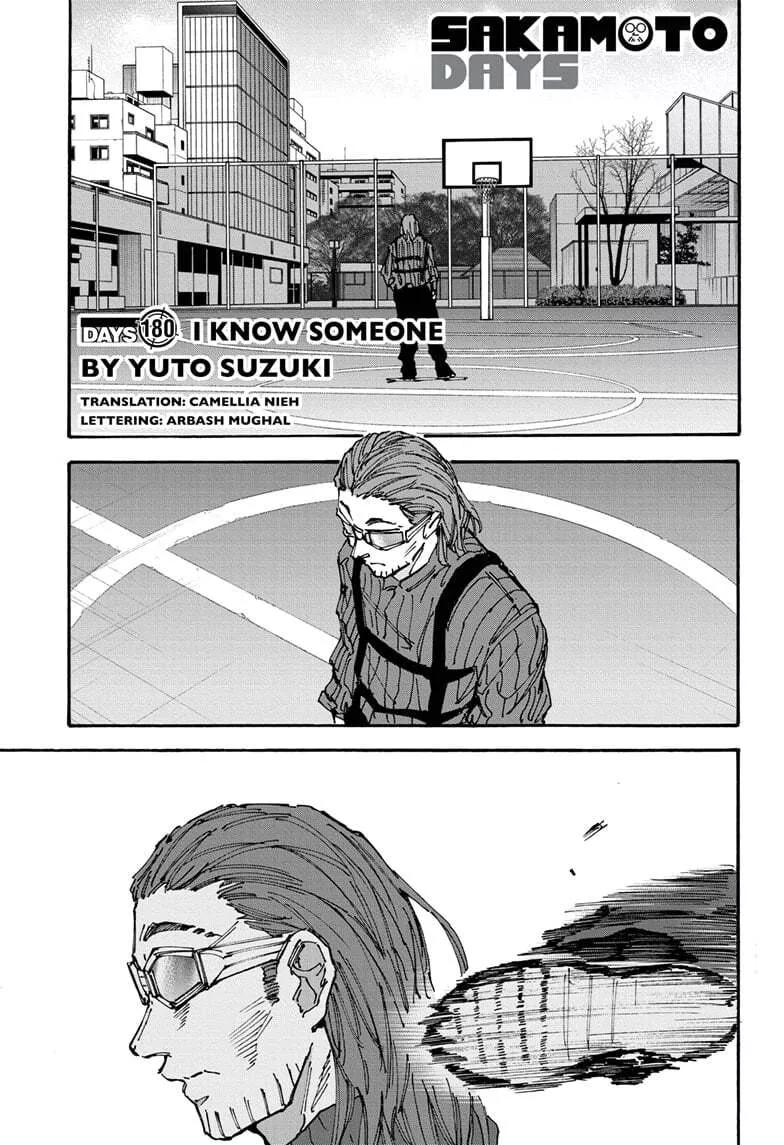 Read Sakamoto Days Chapter 180 Online