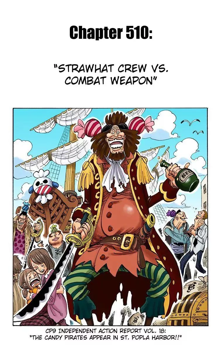 Read One Piece Chapter 510 - Strawhat Crew vs Combat Weapon Online