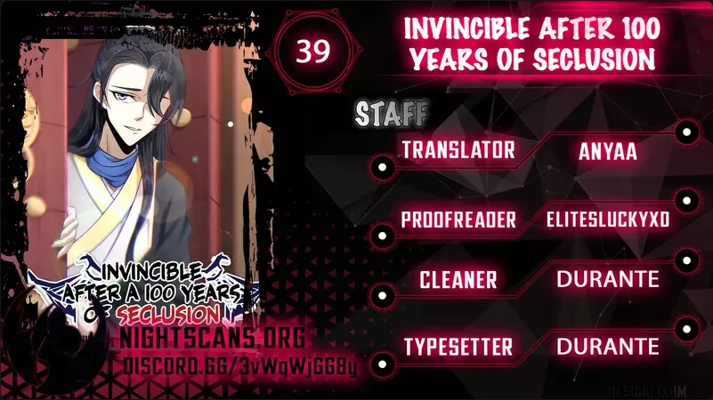 Read Invincible After 100 Years of Seclusion Chapter 39 Online