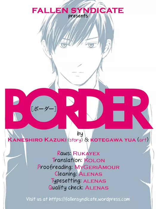 Read Border (KOTEGAWA Yua) Chapter 11 - Revelation I Online