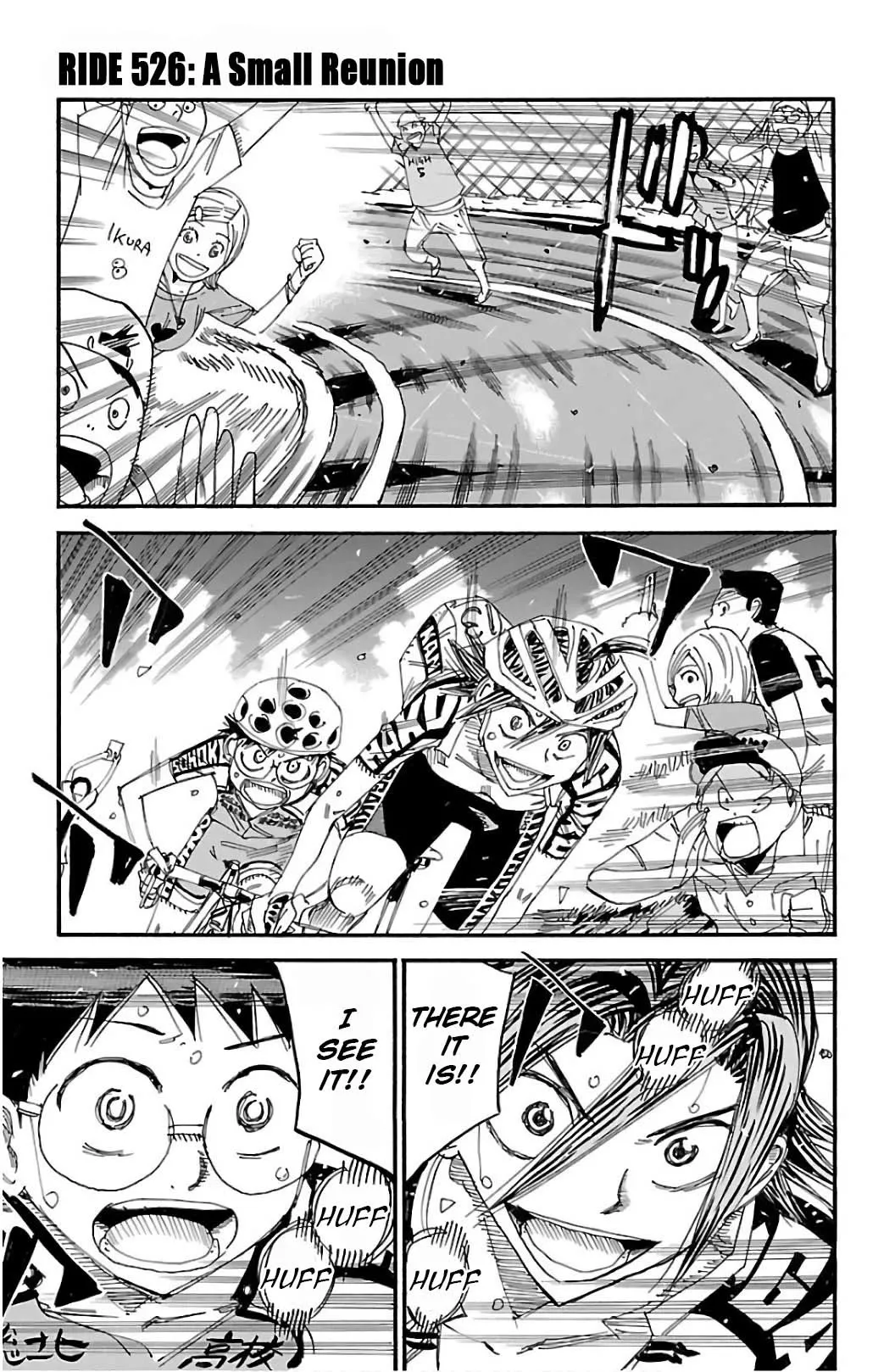 Read Yowamushi Pedal Chapter 526 - A Small Reunion Online
