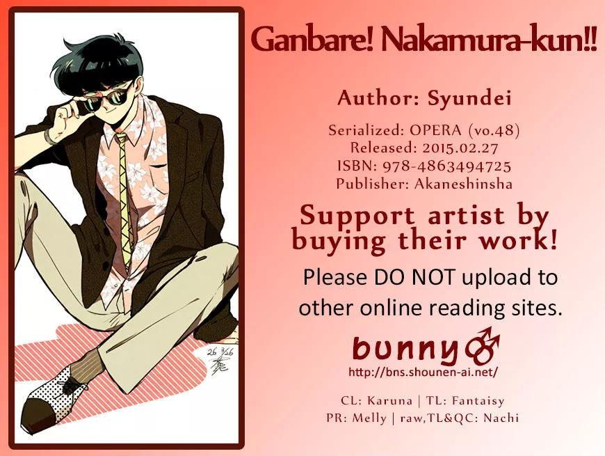Read Ganbare! Nakamura-kun!! Chapter 1 Online
