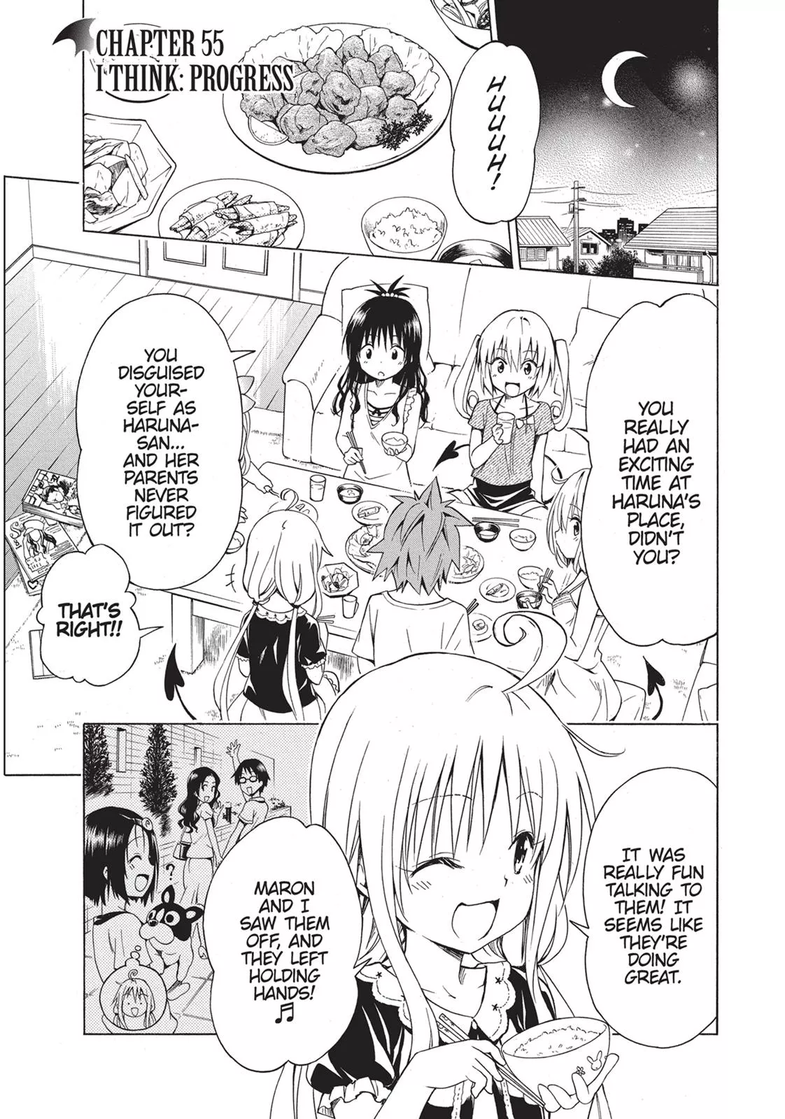 Read To Love Ru Darkness Chapter 55 Online