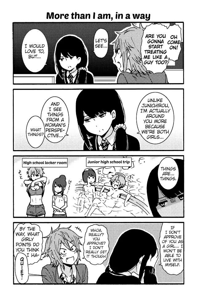 Read Tomo-chan wa Onna no ko! Chapter 7 - More Than I Am, In A Way Online