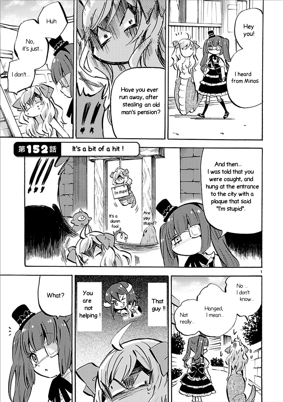 Read Jashin-chan Dropkick Chapter 152 - It's a bit of a hit! Online