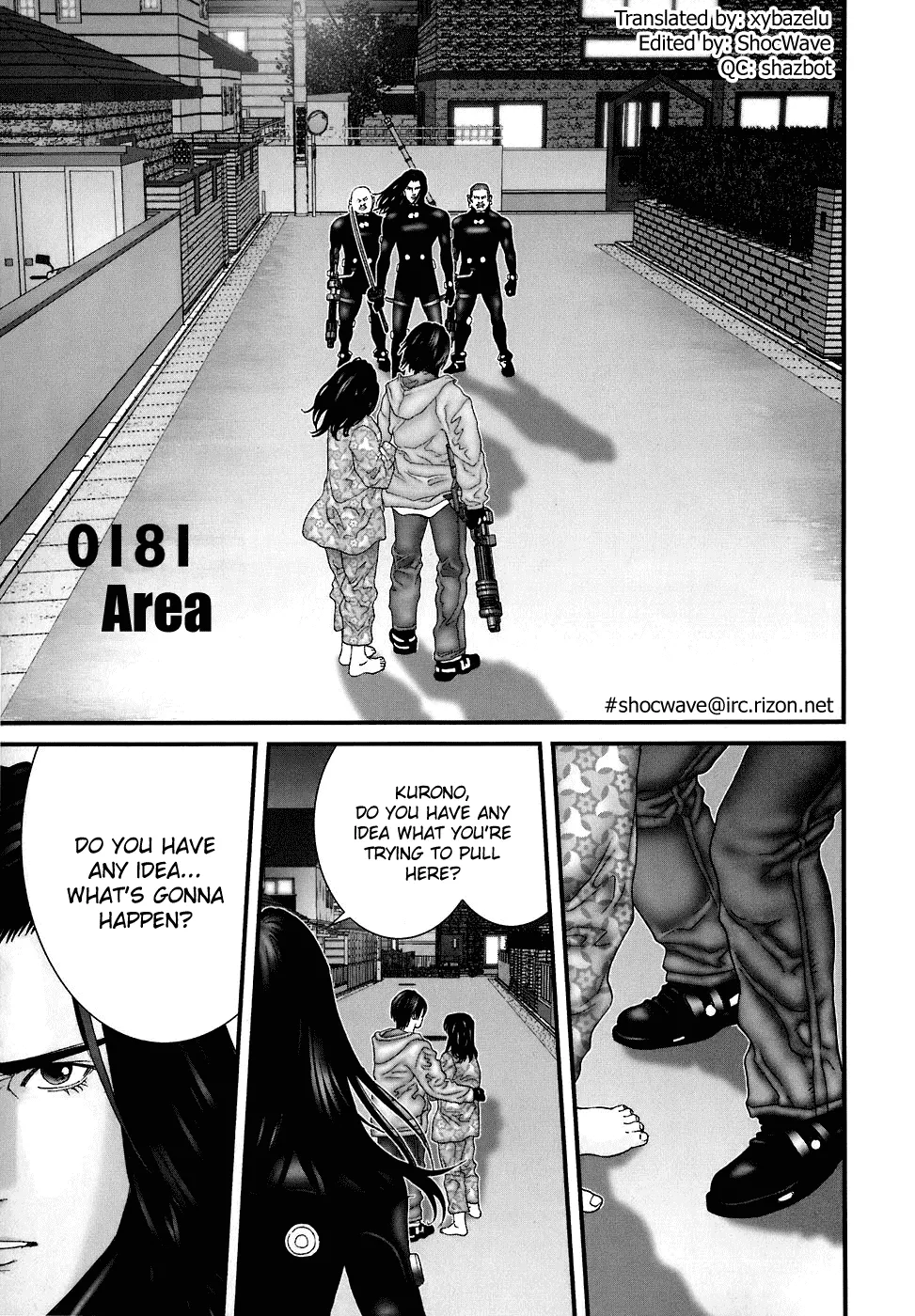 Read Gantz Chapter 181 - Area Online