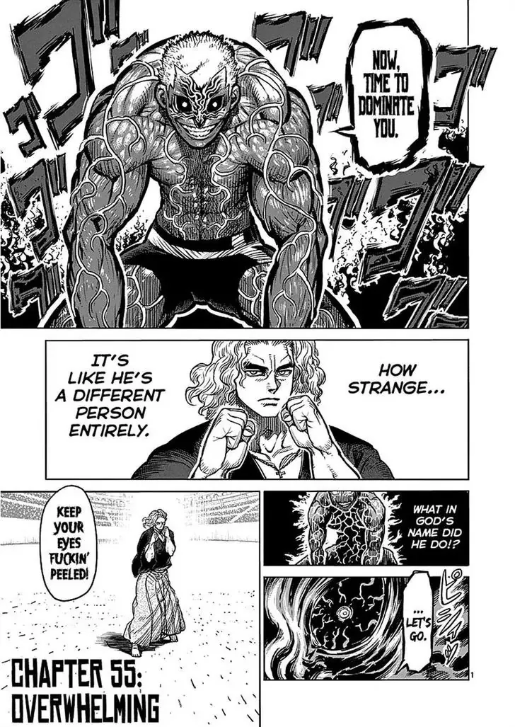 Read Kengan Ashura Chapter 55 - Overwhelming Online