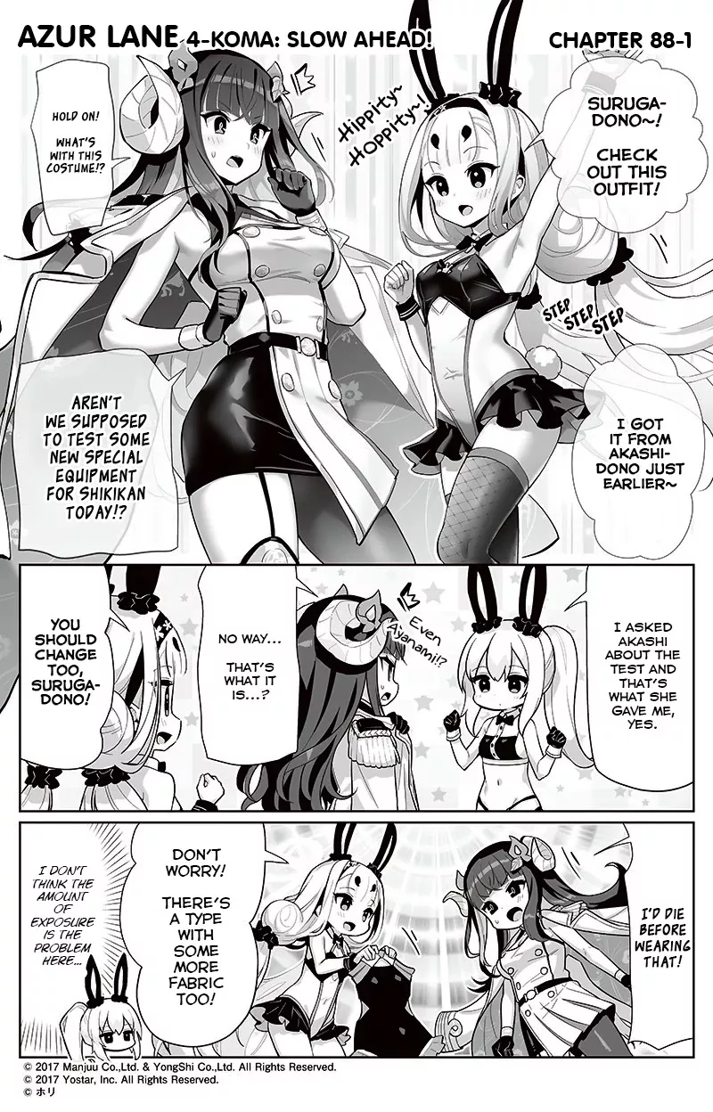 Read Azur Lane 4-koma: Slow Ahead Chapter 88 Online