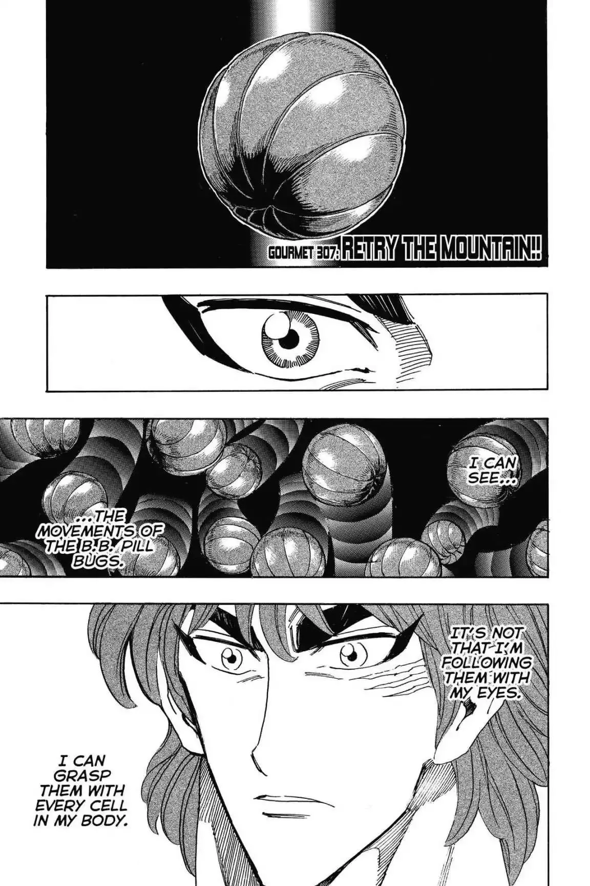 Read Toriko Chapter 307 - Vol.34 Gourmet 307: Retry and Mountain!! Online