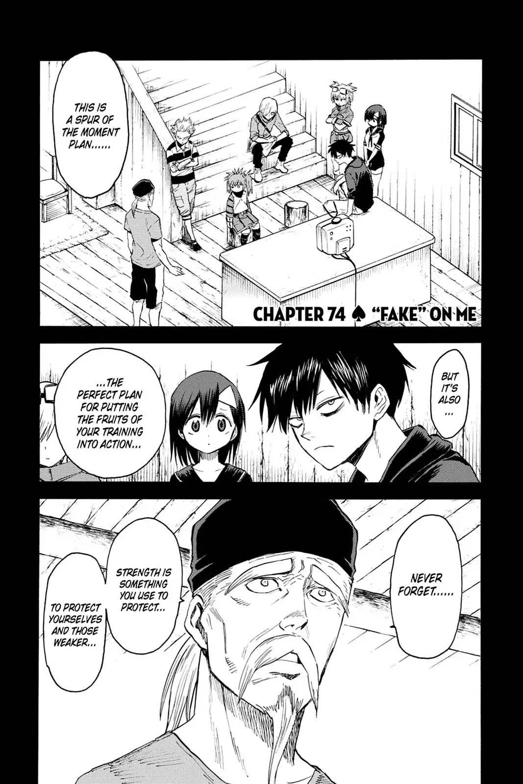 Read Blood Lad Chapter 74 - "Fake" on Me Online