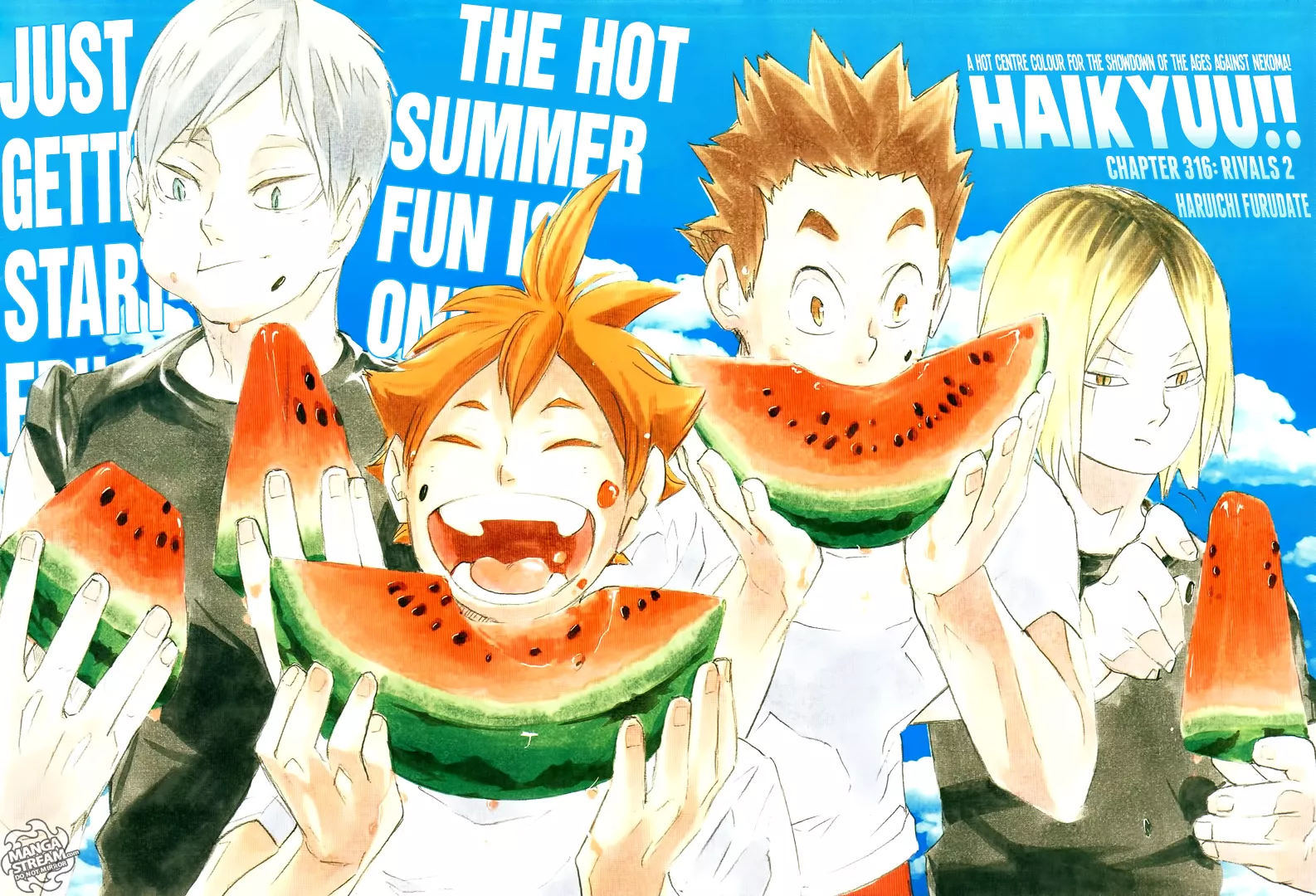 Read Haikyu!! Chapter 316 Online