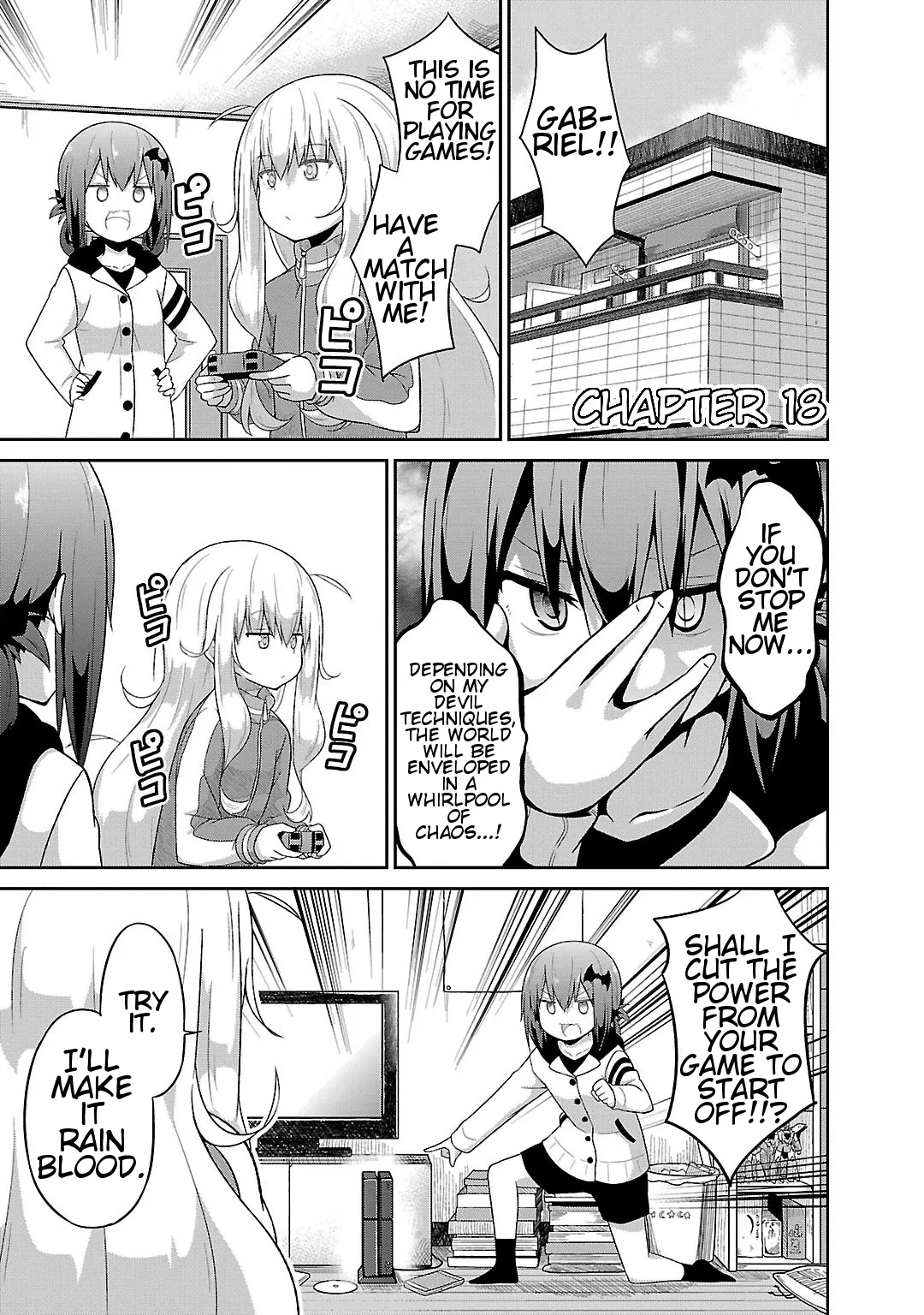 Read Gabriel Dropout Chapter 18 Online