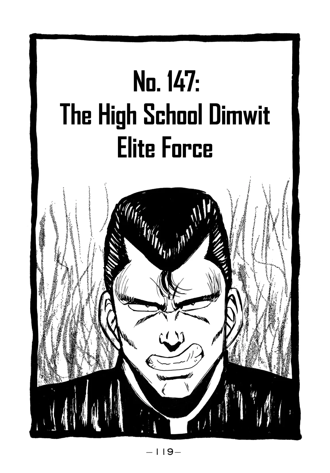 Read Be-Bop-Highschool Chapter 147 - The High School Dimwit Elite Force Online