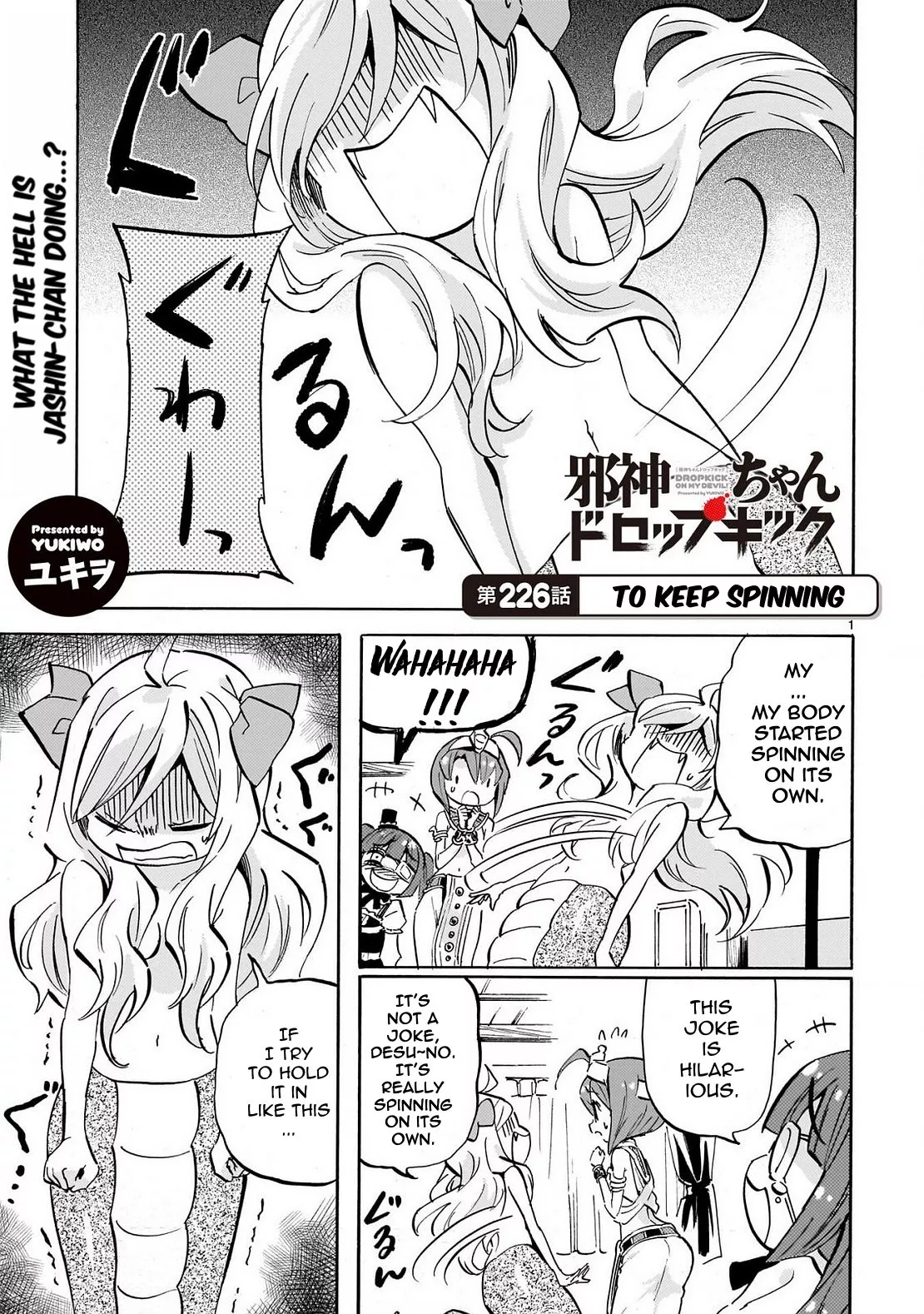 Read Jashin-chan Dropkick Chapter 231 - To Keep Spinning Online